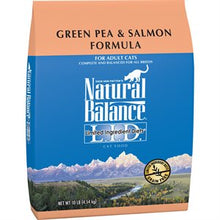 Load image into Gallery viewer, Natural Balance Cat LID - Green Pea &amp; Salmon Formula 10lb
