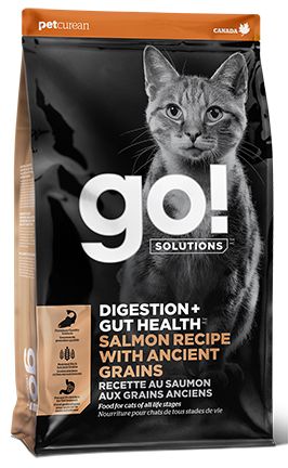 Go! Solutions Digestion+ Salmon w/Ancient Grains Dry Cat Food