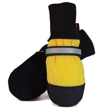 Load image into Gallery viewer, Muttluks All-Weather Boots (set of 4) yellow, unlined
