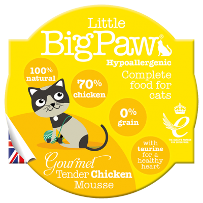 Little Big Paw® - Cat Food Mousse/Mousse de nourriture pour chat