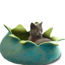 Load image into Gallery viewer, Dharma Dog and Karma Cat Wool Felt Petal CAves
