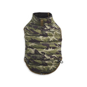 Load image into Gallery viewer, Hotel Doggy - Camo Puffer Jacket with Fleece
