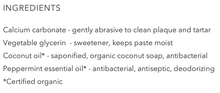 Load image into Gallery viewer, Black Sheep Organics Peppermint Toothpaste (59ml)