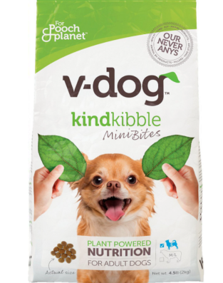 V-Planet Vegan Adult Dog Food Mini Kibbles 4.5 pounds