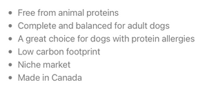 V-Planet Vegan Adult Dog Food Mini Kibbles 4.5 pounds
