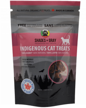 Load image into Gallery viewer, Shades of Gray - Indigenous Cat Treats/Friandises pour chats indigènes (25g)