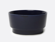 Load image into Gallery viewer, Waggo - Gloss Ceramic Dog Bowl - Midnight