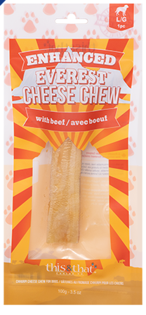 This That Enhanced Everest Cheese Chew Animalerie Little Bear Pet Supplies