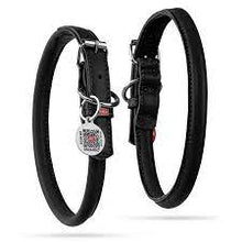 Load image into Gallery viewer, WAU DOG Rolled "Collar Soft" Leather Dog Collar