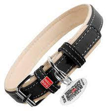 Load image into Gallery viewer, Wau Dog "Collar Soft" Flat Leather Collars for Dogs