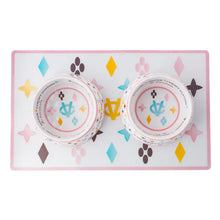 Charger l'image dans la galerie, Haute Diggity Dog - White Chewy Vuitton Bowl