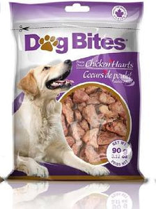 Dog Bites Freeze Dried Chicken Hearts