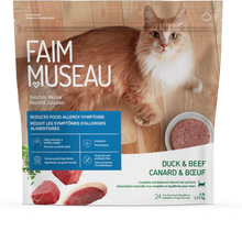 Load image into Gallery viewer, Faim Museau - Raw Frozen Cat Food/Recettes Pour Chats 6lb(24x4oz)
