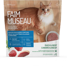 Load image into Gallery viewer, Faim Museau - Raw Frozen Cat Food/Recettes Pour Chats 6lb(24x4oz)
