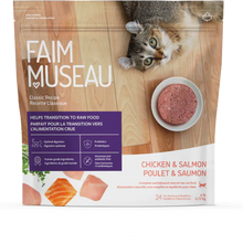 Load image into Gallery viewer, Faim Museau - Raw Frozen Cat Food/Recettes Pour Chats 6lb(24x4oz)