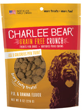 Load image into Gallery viewer, Charlee Bear Grain Free Crunch (8oz) Natural Treats for Dogs
