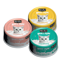 Load image into Gallery viewer, Kit Cat® - Wet Cat Food with Goat Milk/Nourriture humide pour chats au lait de chèvre