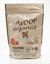 Load image into Gallery viewer, Woof Organics Dog Biscuits 227g
