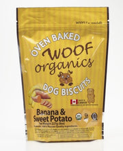 Load image into Gallery viewer, Woof Organics Dog Biscuits 227g