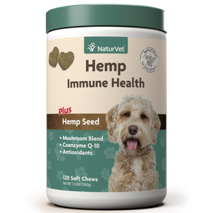 NaturVet Hemp Soft Chew Dog Supplements (60ct)