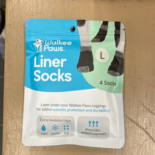 Load image into Gallery viewer, Walkee Paws™ - Liner Socks for dogs/Chaussettes doublées pour les chiens (4pk)