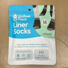 Load image into Gallery viewer, Walkee Paws™ - Liner Socks for dogs/Chaussettes doublées pour les chiens (4pk)