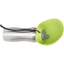 Charger l'image dans la galerie, Messy Mutts Travel Water Bottle with Flip Up Bowl (700ml)