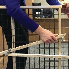 Load image into Gallery viewer, northstates™ mypet® Extra-Wide Wire Mesh Pet Gate