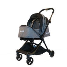 Load image into Gallery viewer, GEN7PETS® Genius City Pet Stroller - Heather Black