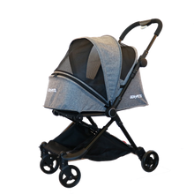 Load image into Gallery viewer, GEN7PETS® Genius City Pet Stroller - Heather Black