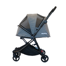 Load image into Gallery viewer, GEN7PETS® Genius City Pet Stroller - Heather Black