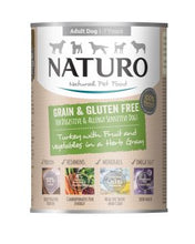 Load image into Gallery viewer, Naturo Natural Grain & Gluten Free Wet Dog Food