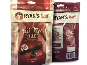 Ryan's Raw Tripe Sticks 100g