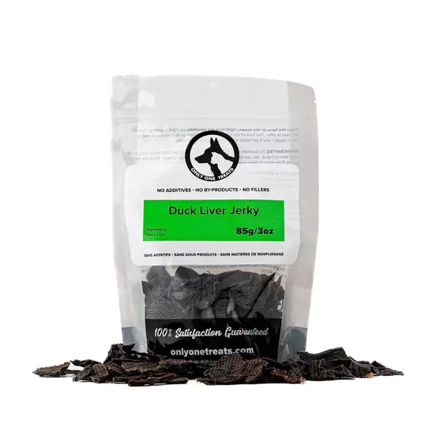 Only One Treats Duck Liver Jerky/Foie de Canard Jerky (85g)