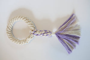 Knotty Pawz - Macrame Tug Toys for Puppies/Jouets à tirer en macramé pour chiots