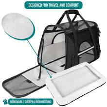 Load image into Gallery viewer, Classic Tote Bag Pet Carrier/Sac fourre-tout classique pour animaux de compagnie
