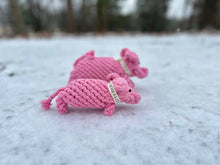 Load image into Gallery viewer, Knotty Pawz - Pinky Piggy Rope Dog Toy/Jouet en corde pour chien Pinky Piggy
