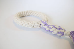 Knotty Pawz - Macrame Tug Toys for Puppies/Jouets à tirer en macramé pour chiots