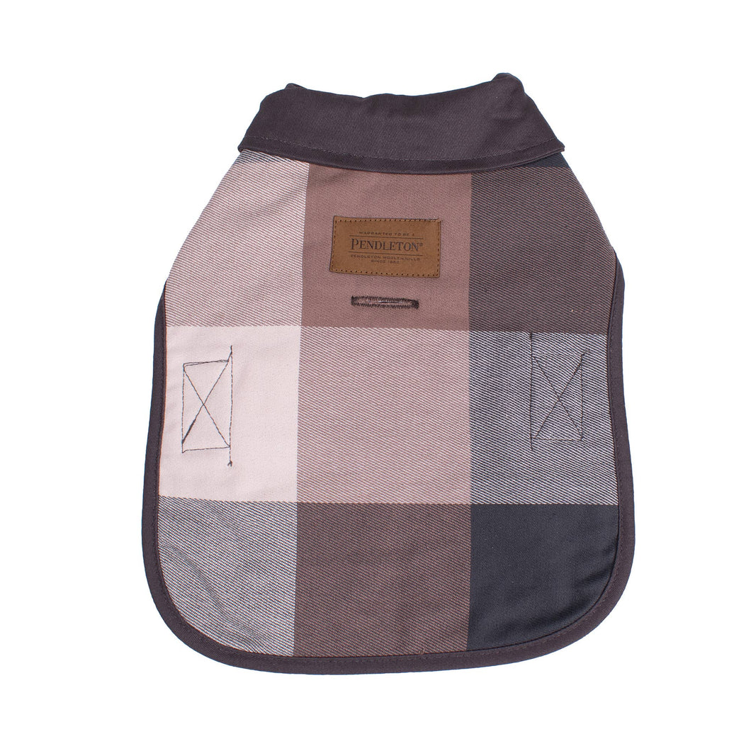 Pendleton® - Adjustable Dog Coat/Manteau ajustable pour chien - Block Plaid/Plaid en bloc