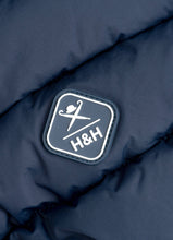 Load image into Gallery viewer, Hackett x Hugo Hudson Dog Puffer Jacket - Navy &amp; Berry
