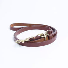 Load image into Gallery viewer, Angel Leather Multi-Function Leash (84&quot; x 3/4&quot;)

