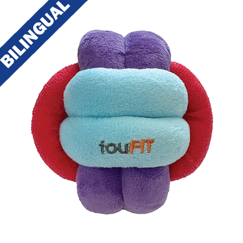 foufouBRANDS™ fouFIT™ Hide 'n Seek Knotted Snuffle Ball/Cache-cache balle nouée