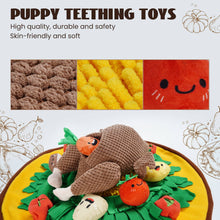 Load image into Gallery viewer, Nocciola - Snuffle Feeding Mat with Turkey/Tapis d'alimentation Snuffle avec dinde
