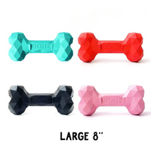 Charger l&#39;image dans la galerie, Busy Body Bone: Durable Rubber Dog Toy for Engaging Playtime
