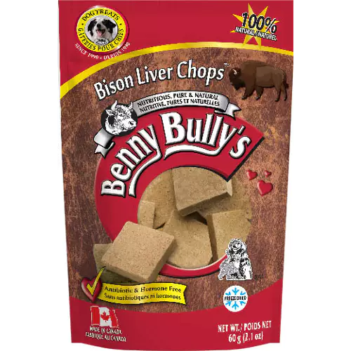 Benny Bully's - Bison Liver Chops (60g)