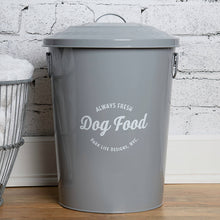 Load image into Gallery viewer, Andreas Grey Pet Food Storage Canisters
