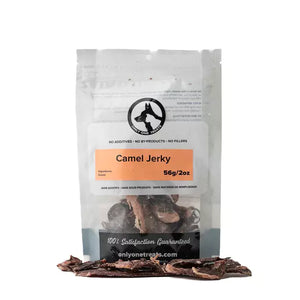 Only One Treats Camel Jerky/Chameau séché (56g)