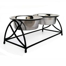 Load image into Gallery viewer, Pets Stop - Butterfly/Papillon - Double Diner/Gamelle double
