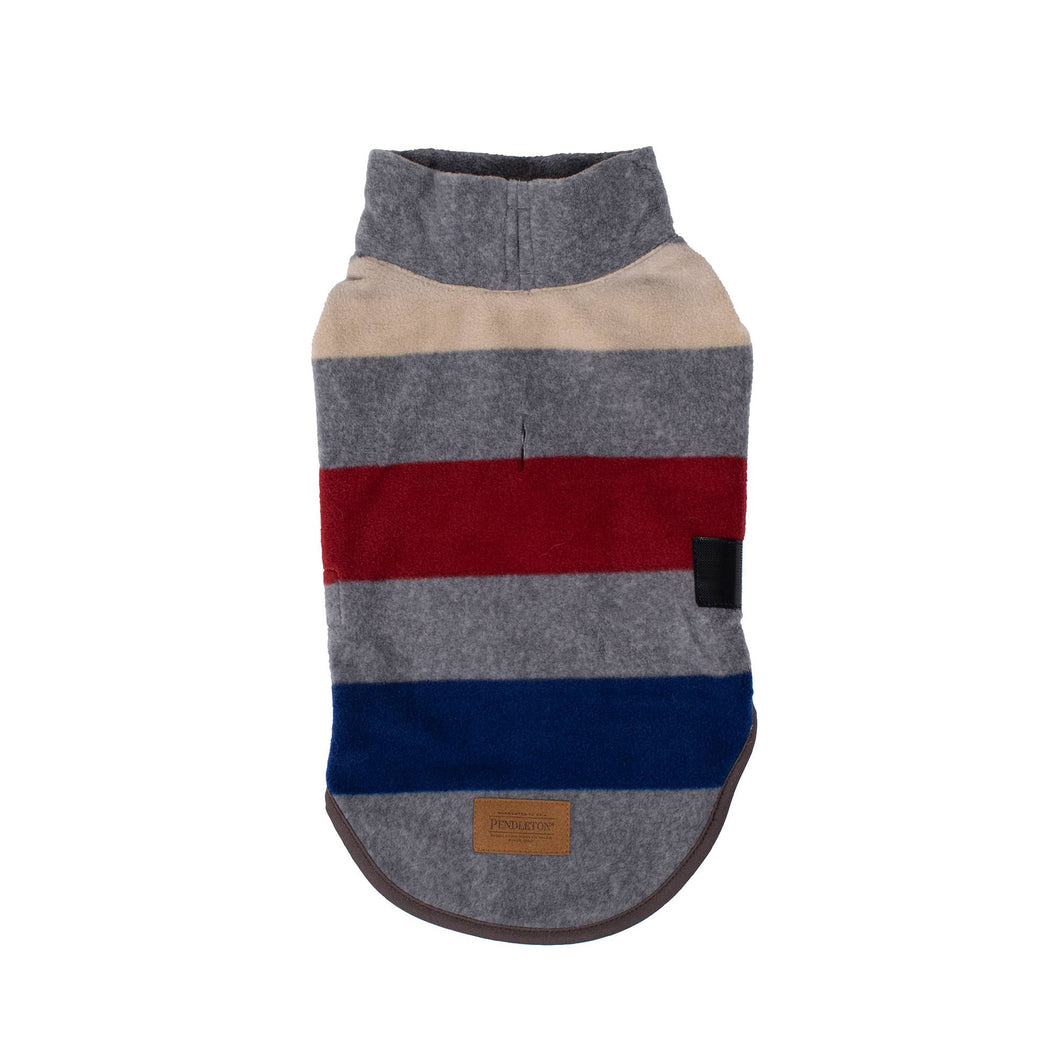Pendleton® - Cabin Stripe Fleece Dog vest/Gilet polaire pour chien Cabin Stripe