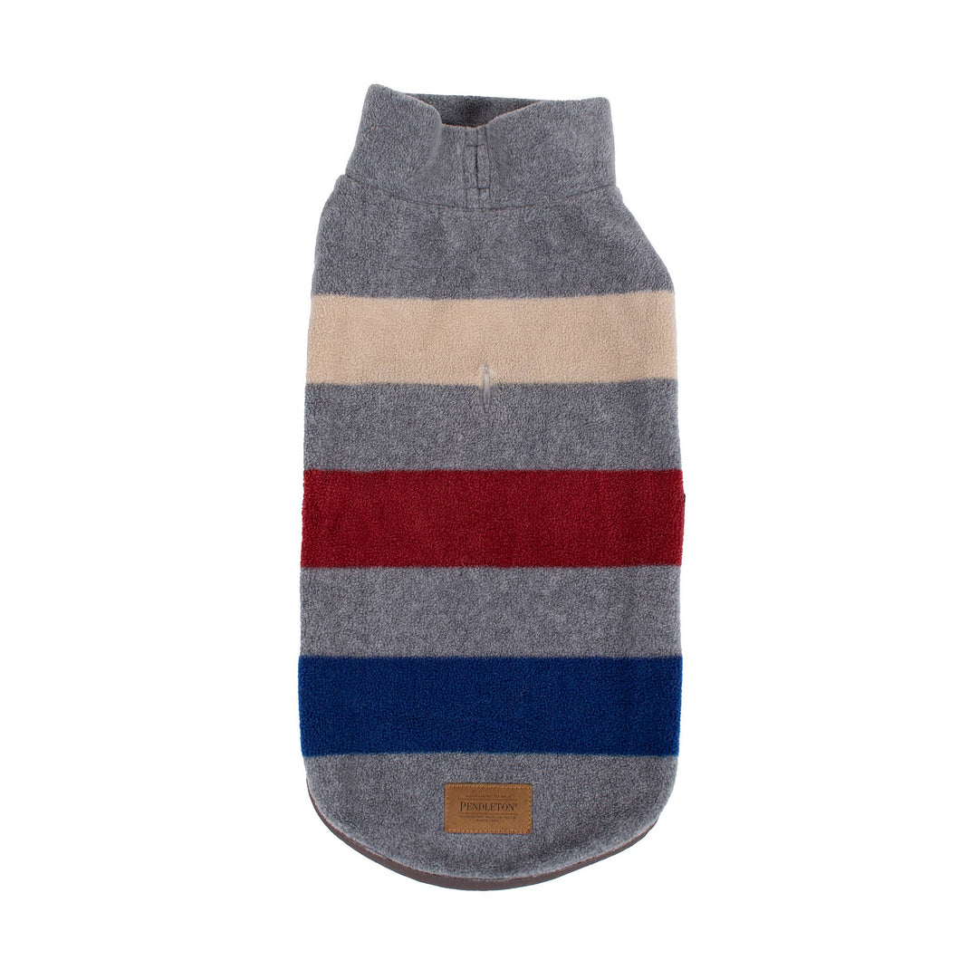 Pendleton® - Cabin Stripe Fleece Dog vest/Gilet polaire pour chien Cabin Stripe
